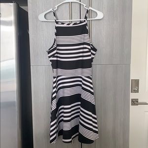 Black and white sundress